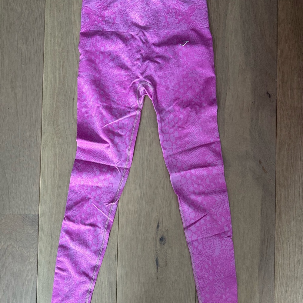 Gymshark pink Whitney Simmons collection leggings